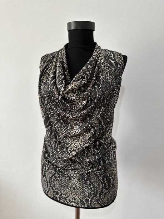 Top/Bluză cu animal print