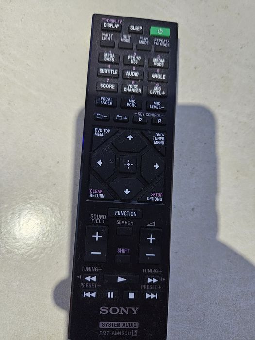 Аудио система sony mhc v73d