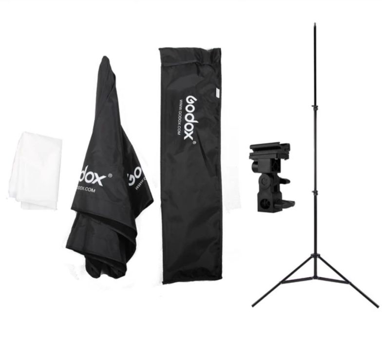 Софтбок. Октагон. Godox. Светкавица. speedlite. Камера