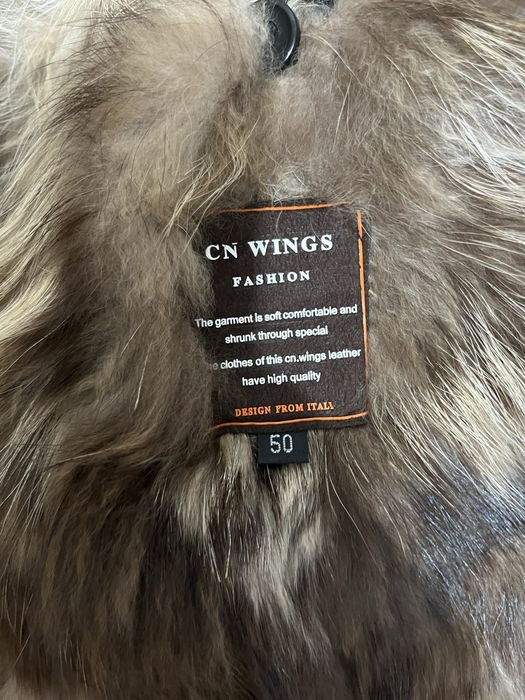 Кожанная шуба мужская