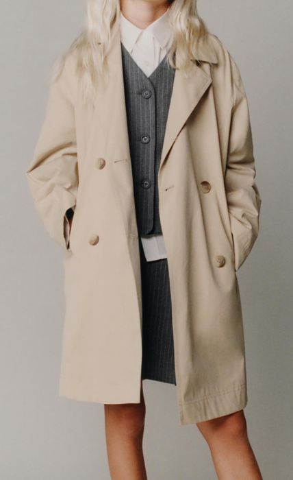 Продавам чисто нов дълъг тренчкот ( шлифер )