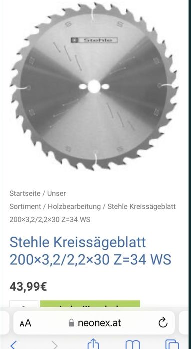 Disc circular Pilana Bosch Stehel