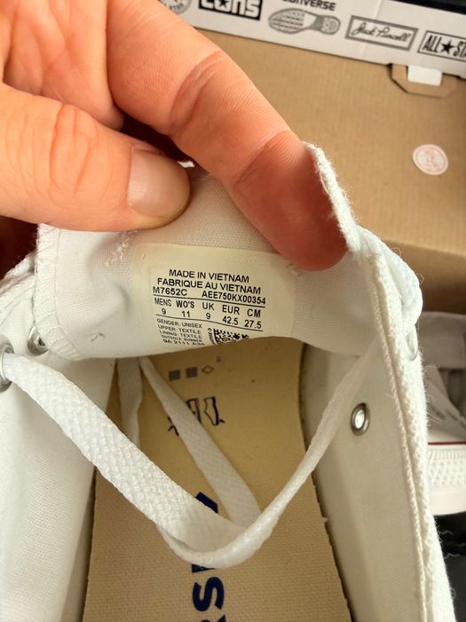 Converse бял 42.5 кецове