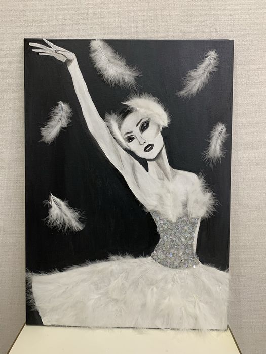 Картина «Белый лебедь»