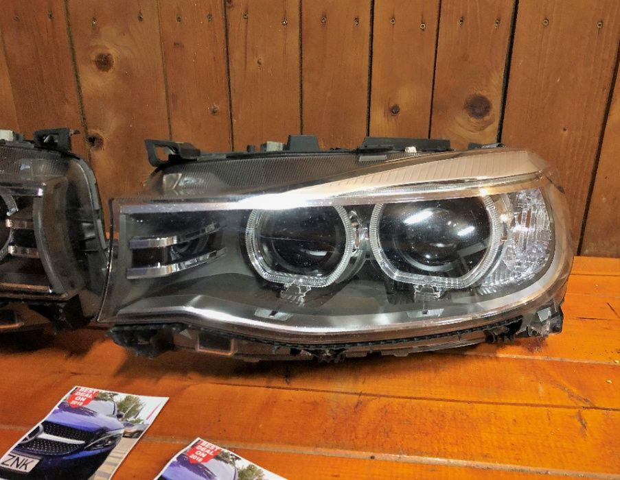 BMW F34 seria 3 GT set faruri full led far stanga dreapta plansa bord