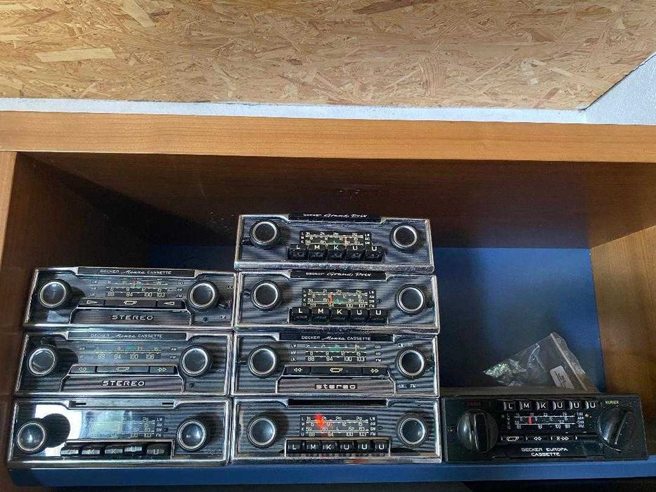 Radiouri vintage Becker – Monza Cassette, Grand Prix, Europa Cassette