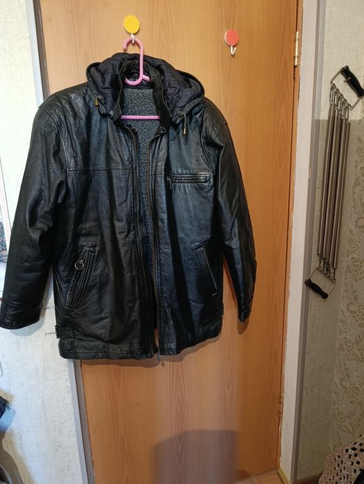 Куртка кожаная мужская