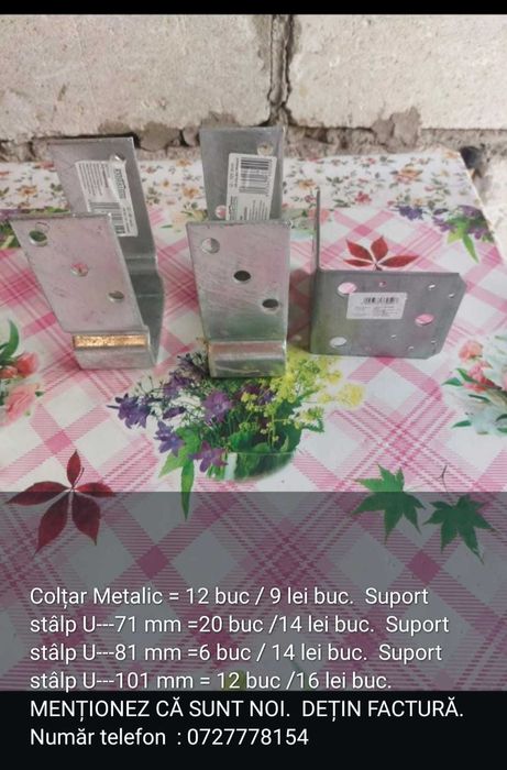 Doresc sa postez materialele de construcții