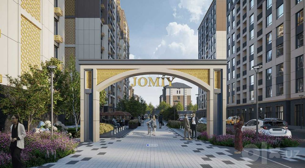 2-х комнатная ! ЖК JOMIY, Первый взнос=11 646 у.е.
