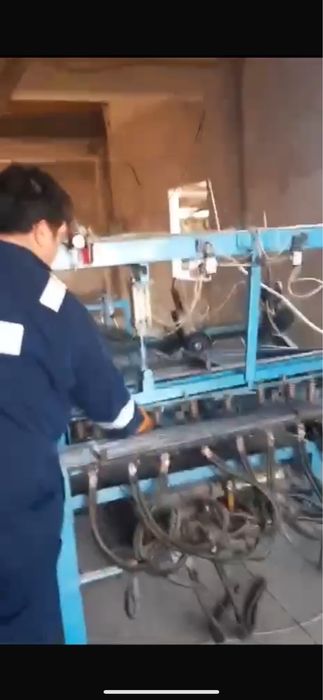Станок по произвоству кладочной сетки