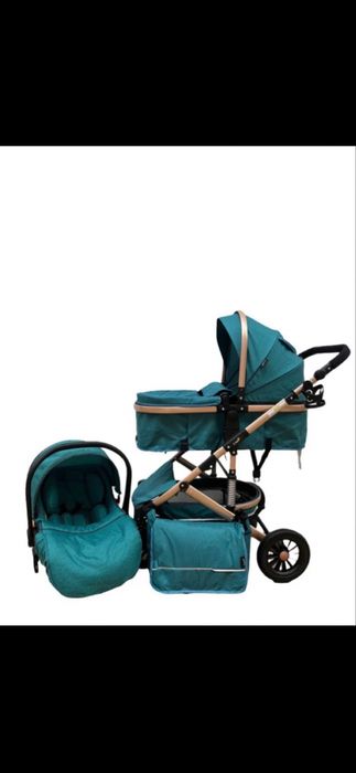 Carut+scoica cu toate accesoriile originale