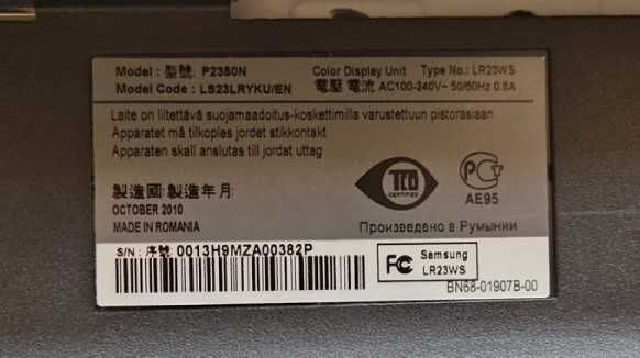 Monitor Samsung 23,6" Full HD