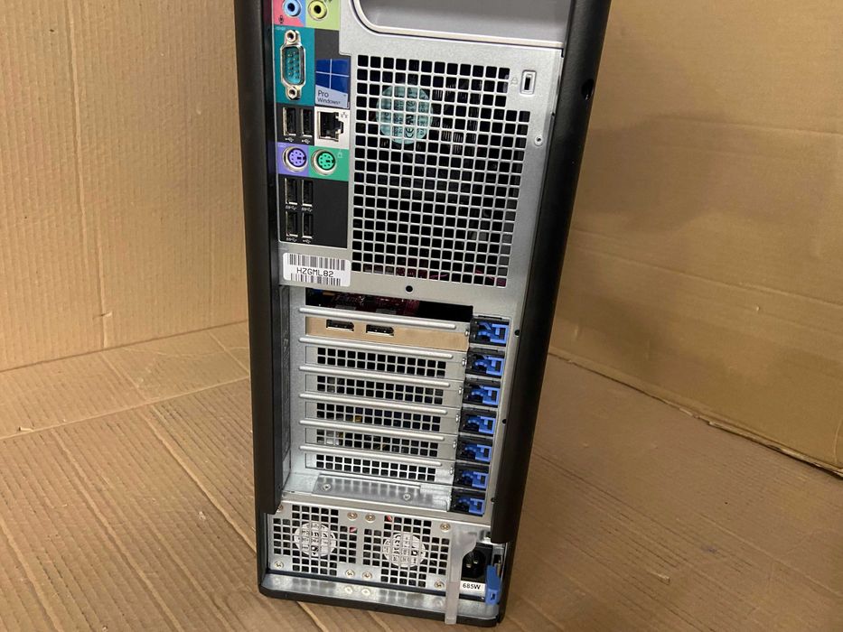 Dell T7810 2x E5-2680 v4, 32GB DDR4, AMD W2100, 7810 работна станция