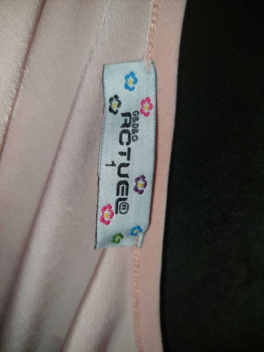Rochie maxi roz vaporoasă elastică lungă