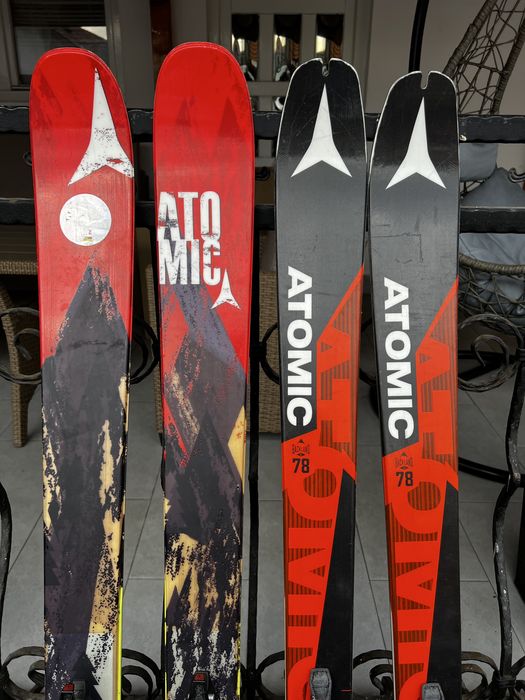 Schiuri ski tura freeride Atomic Backland 157 cm Atomic Ascape 158 cm