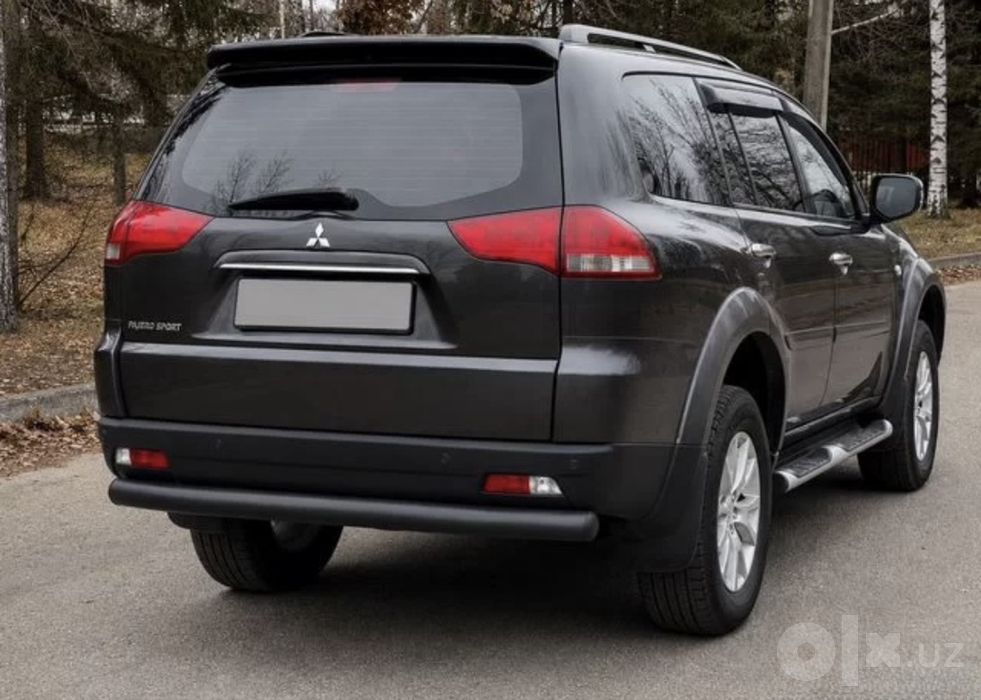 Защита бампера Mitsubishi l200 Pajero Sport