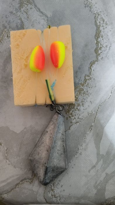 Готовый поводок на кефаль