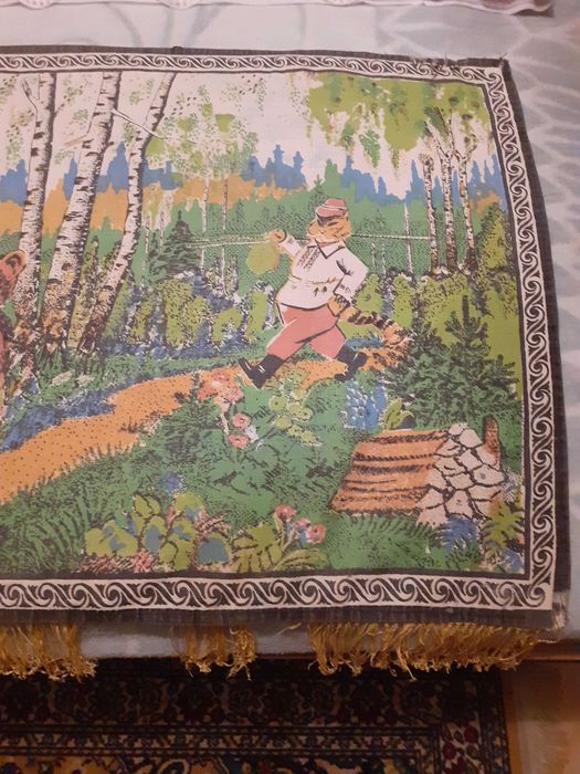 Продам коврик настенный гобелен СССР (винтаж)