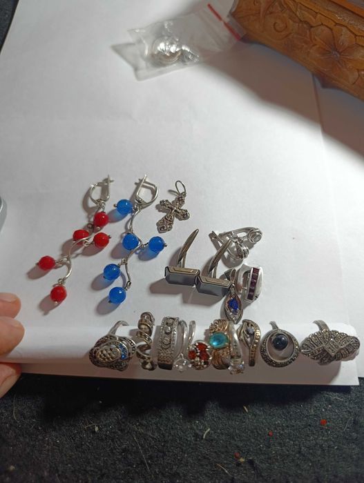 Кольца серебро 925 пробы