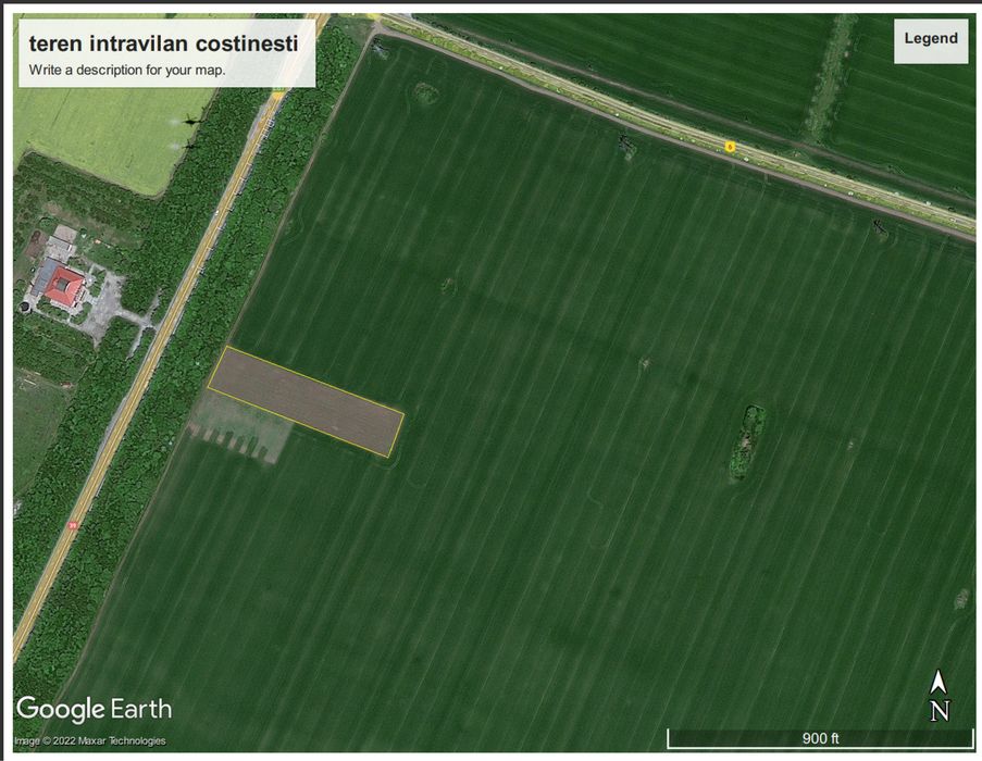 Teren intravilan 7187 m² Costinești, in prima linie cu DN CT- MNG