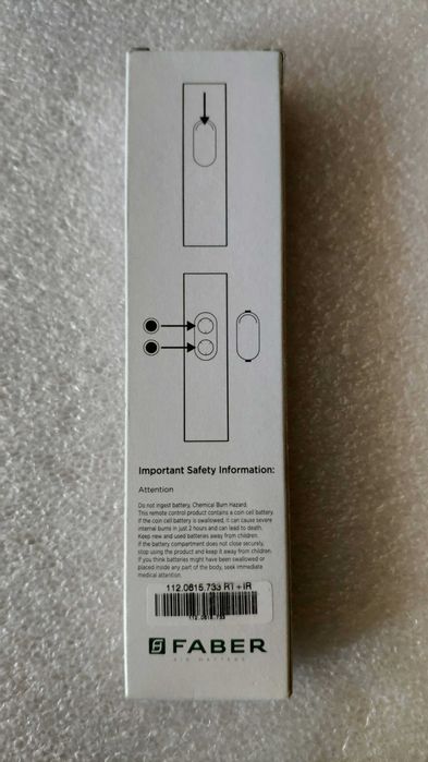 Дистанционно за аспиратор Faber