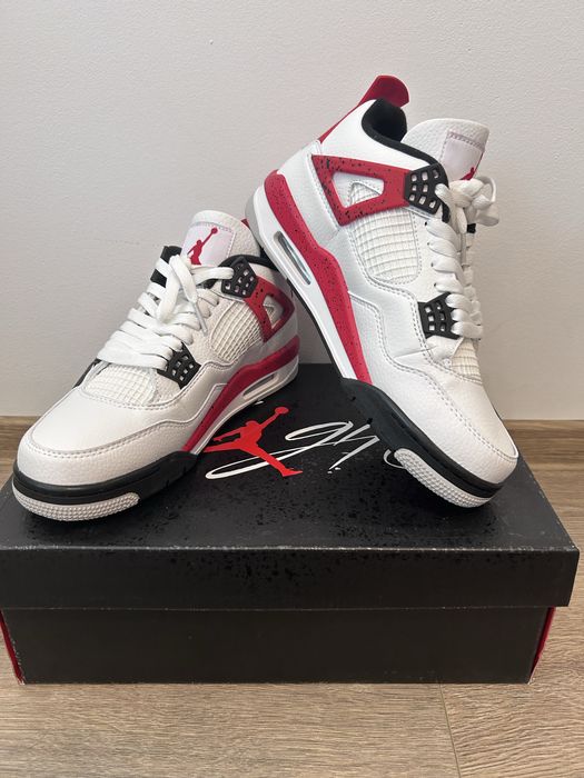 Adidasi Nike Air Jordan 4 Red Cement | Marimile 42, 42.5