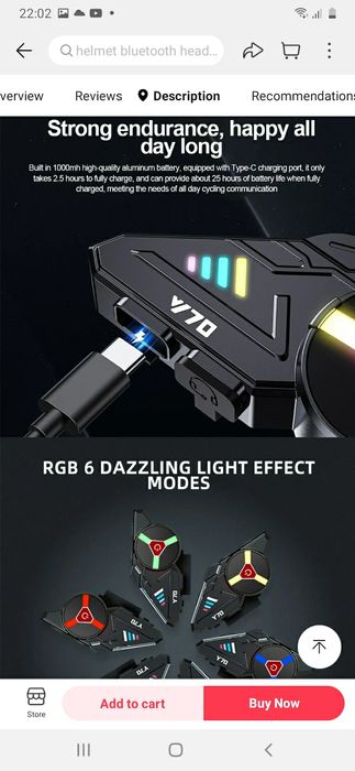 Sistem bluetooth pt.casca moto