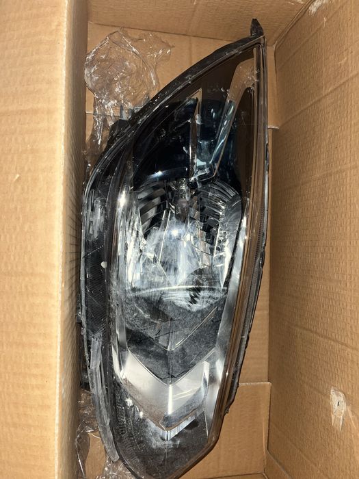 Бампер и фары на Оникс