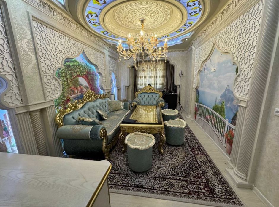 Аренда на массив Ялангач 2-комнатная квартира с обстановой