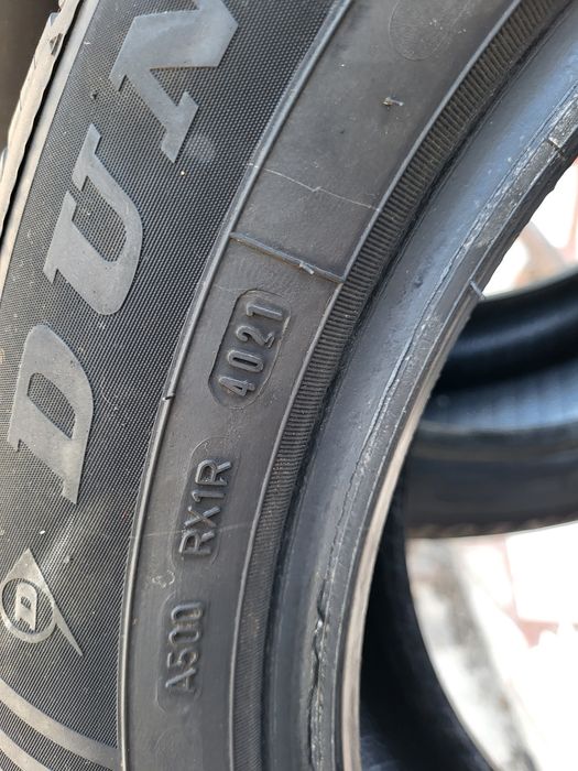 225 55 17 Dunlop 2бр всесезонни дот 21