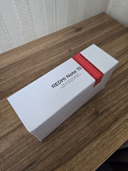 Redmi note 15 black 6/128Gb (пломба)