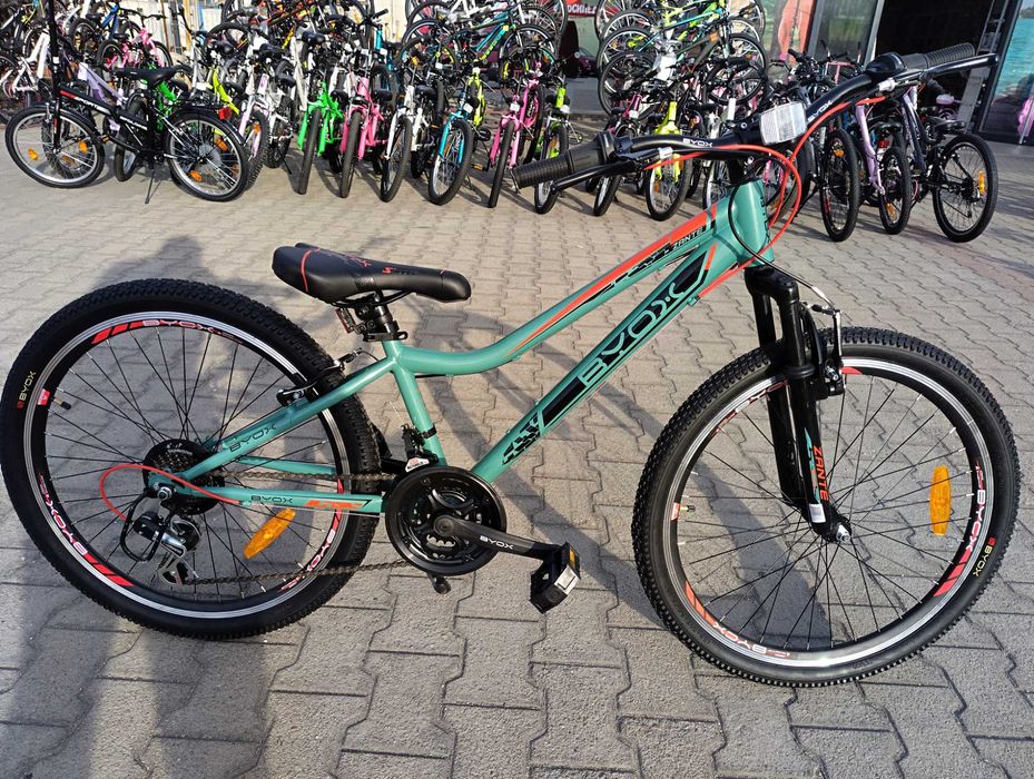 BYOX Велосипед 24" ZANTE зелен
