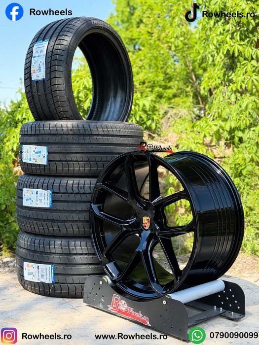 Jante Porsche Macan21 R21 Roti Macan Concave 21 cu anvelope vara/iarna incluse wheels porsche macan R21