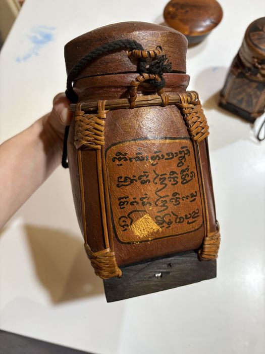 Set cutii artizanale din lemn – Asia – lucrate manual, decorative