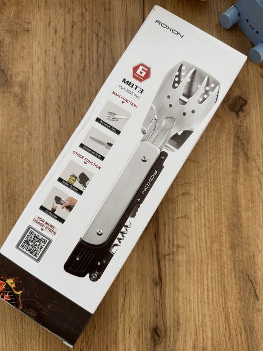 Set grătar Roxon S601 / NOU / BBQ / Multitool / EDC