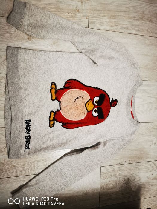 Bluza H&M Angry Birds 8-10 ani ca noua