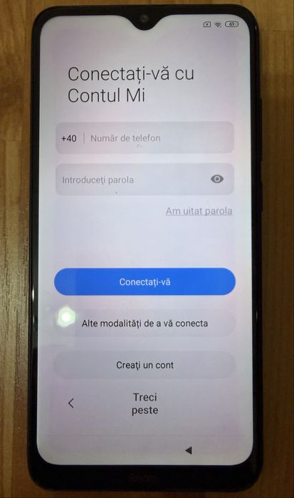 Redmi 8 Sapphire Blue 4 GB RAM Rom -2019