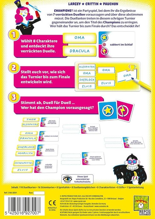 Repos Production Champions! Логическа настолна игра