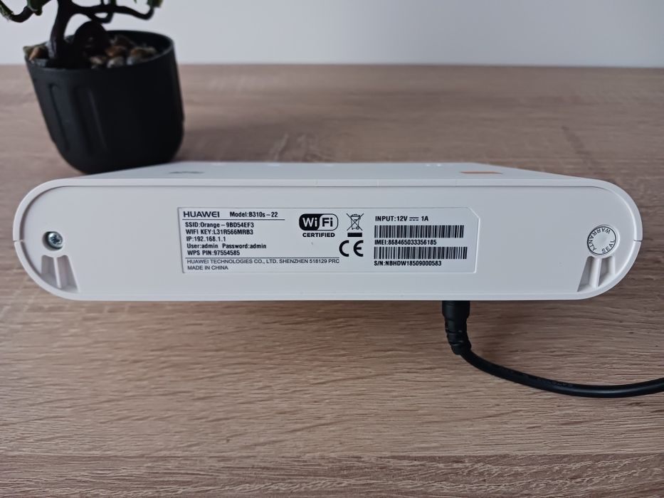Router Huawei B310 cu SIM Modem 4G Hotspot WiFi decodat