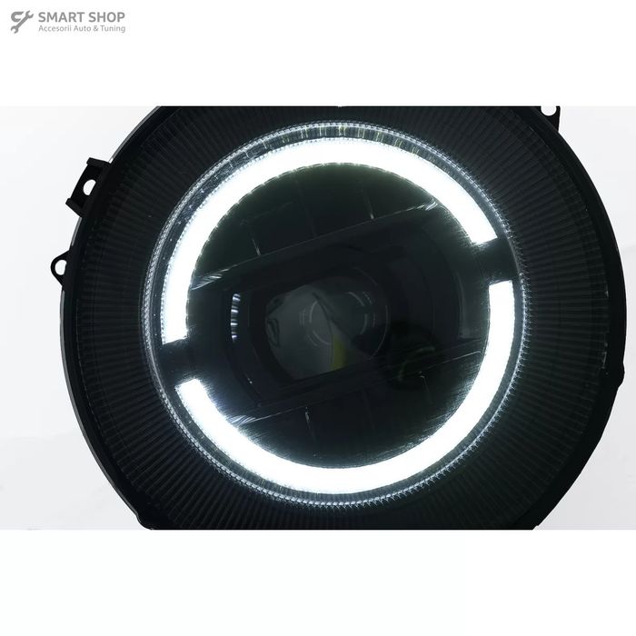 Faruri Bi-Xenon Look Mercedes G-Class W463 (2007-2017) Negru Facelift