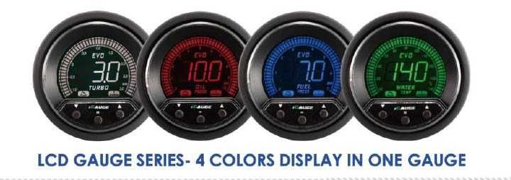 Дигитален буустметър 60 мм 3 бара | Налягане турбо въздух