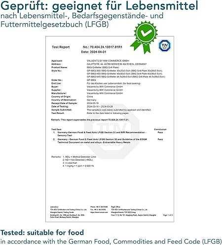 Plita groasă inox pt gratar pe carbuni, gaz sau electric,  44,5/26cm