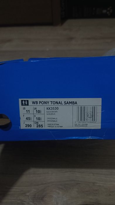 Черные Adidas samba оригинал, новый