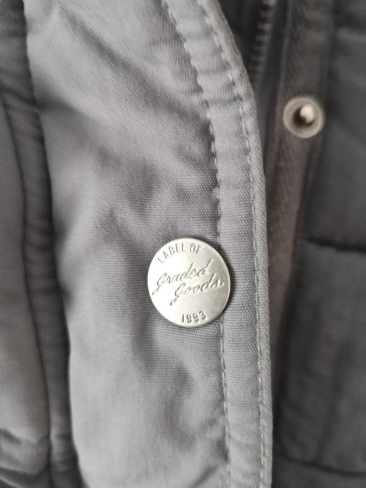 Geaca gri groasa H&M 140