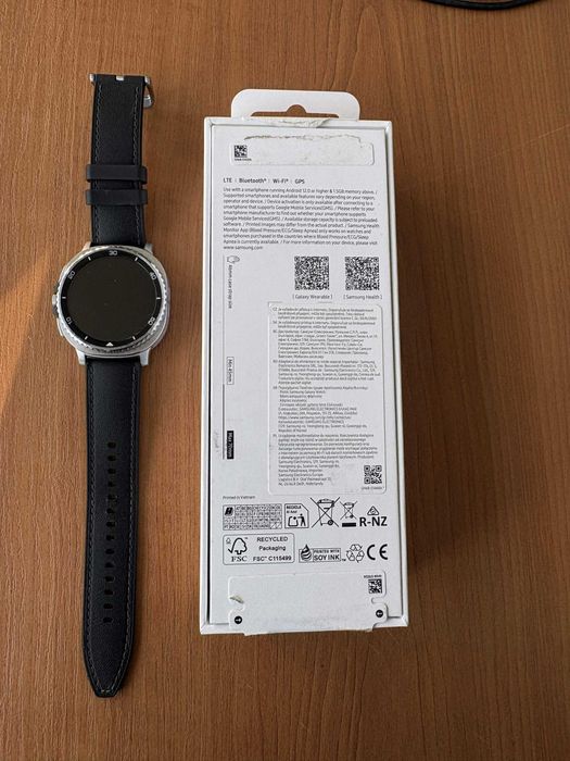 Samsung Galaxy Watch8 Classic 46mm LTE Black със зарядно