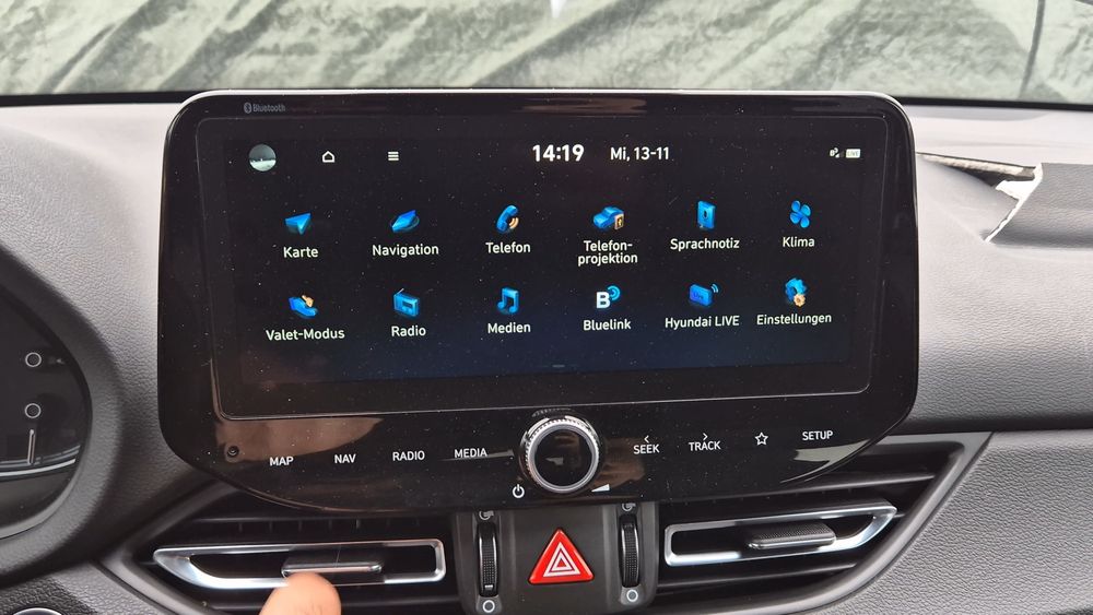 Bord 19.000km ceasuri navigatie hyundai i30 facelift 2024 n-Line 2022 2023 led t-gdi