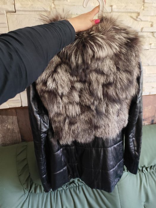 Естествена кожа и естествен косъм МЛ 190лв