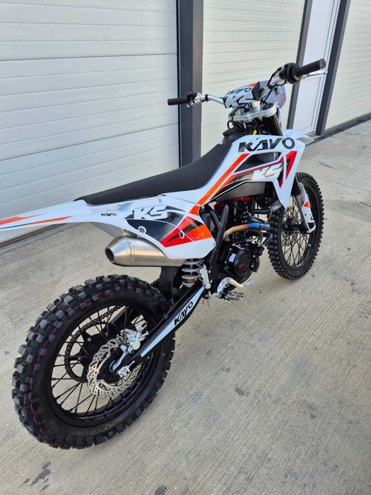 Motocicleta cross enduro offroad Kayo K5 300cc 4T (ROTI 21" - 18")