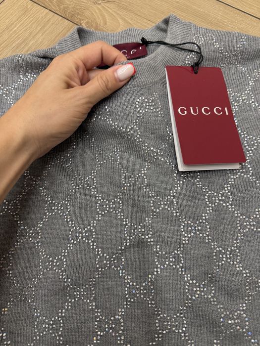 Кофта Гуччи Gucci со стразами