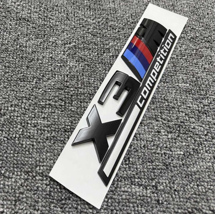 Set embleme X3M Competition Emblema M aripi si haion Stema Sigla BMW